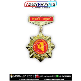 Rock Climbing Training Camp Gwalior RCTC 2024 Ncc Medal Camp Badge - ArmyNavyAir.com