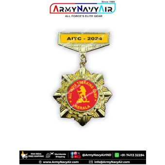All India Trekking Camp Kerala AITC 2024 - Ncc Medal Camp Badge - ArmyNavyAir.com