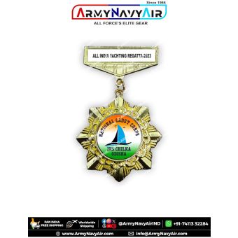 All India Yachting Regatta 2023 - INS Chilka Odisha - NCC Medal Camp Badge - ArmyNavyAir.com