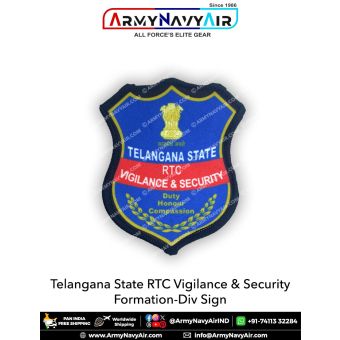 TSRTC Vigilance & Security Formation-Div Sign : ArmyNavyAir.Com