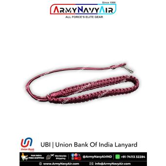 UBI Union Bank of India Security Lanyard : ArmyNavyAir.Com