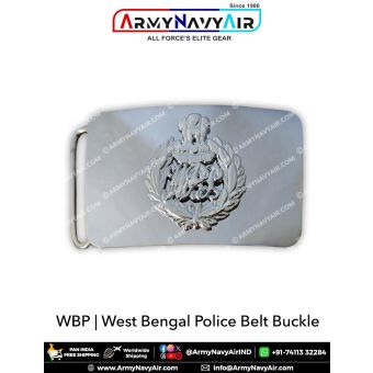 West Bengal Police Belt Buckle : ArmyNavyAir.com