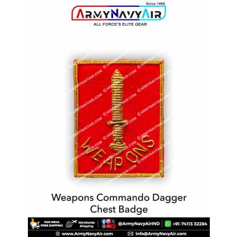 Weapons Commando Dagger Chest Badge : ArmyNavyAir.com