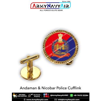 Andaman Nicobar Police Cufflinks : ArmyNavyAir.com