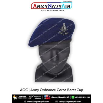Indian Army AOC Beret Cap : ArmyNavyAir.com