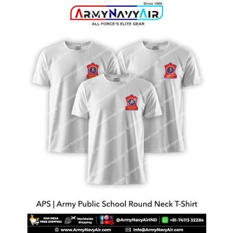 Personalised APS Round Neck T-Shirt : ArmyNavyAir.com