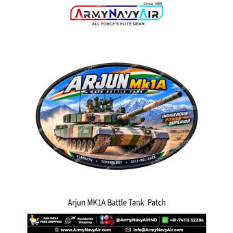 Arjun Mk1A Main Battle Tank Patch