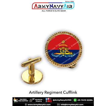 Indian Army Artillery Regiment Cufflinks : ArmyNavyAir.com