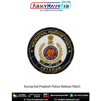 Arunachal Pradesh Police Veteran Patch