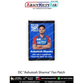 DC Ashutosh Sharma Fan Patch - Must Have For True Fans! : ArmyNavyAir.com