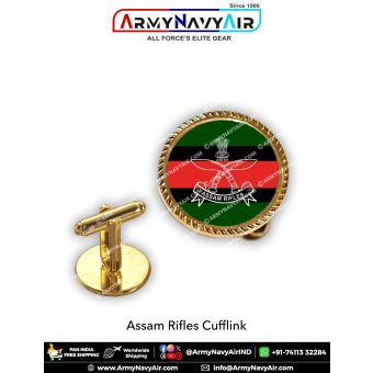 Assam Rifles Cufflinks : ArmyNavyAir.com