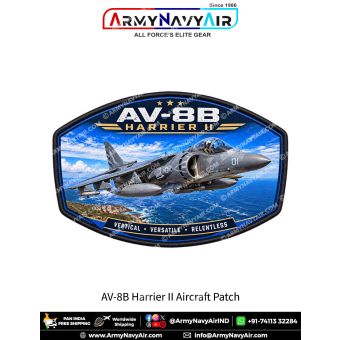 AV-8B Harrier II V/STOL Attack Aircraft Patch