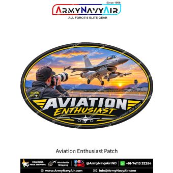Aviation Enthusiast Patch