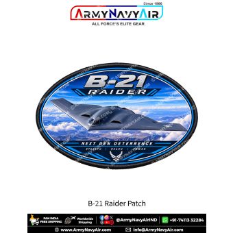 B-21 Raider Stealth Bomber Aircraft Patch