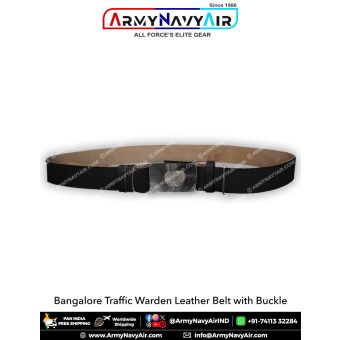 Bangalore Traffic Warden Belt : ArmyNavyAir.com