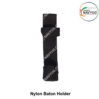 Security Nylon Webbing Baton Holder Black : ArmyNavyAir.com