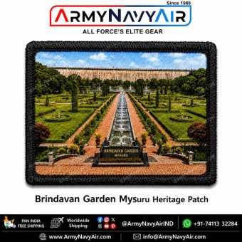 Brindavan Gardens Mysuru Heritage Patch