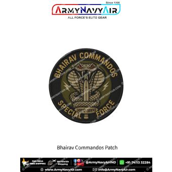 Bhairav Commandos Special Force Patch