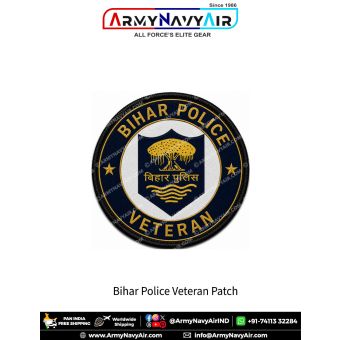 Bihar Police Veteran Patch