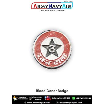 Blood Donor Badge : ArmyNavyAir.com
