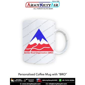 Personalised Coffee Mugs With BRO-GREF : ArmyNavyAir.com