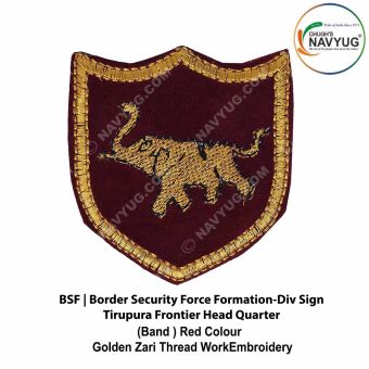 BSF Tripura FTR Formation Div Sign : ArmyNavyAir.com