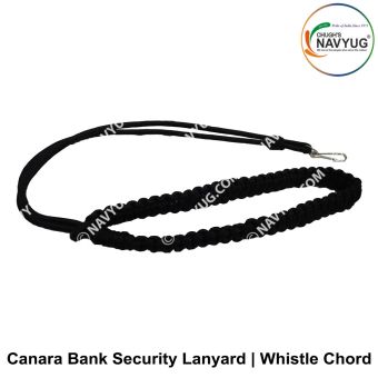 Canara Bank Security Lanyard-Whistle Cord: ArmyNavyAir.Com