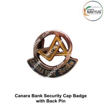 Canara Bank Security Cap badge: ArmyNavyAir.Com