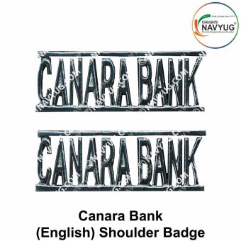 Canara Bank Shoulder Title Badge: ArmyNavyAir.Com