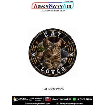 Cat Lover Patch