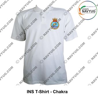 Personalised Indian Navy T-Shirt INS Chakra : ArmyNavyAir.com