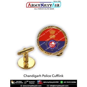 Chandigarh Police Cufflinks : ArmyNavyAir.com