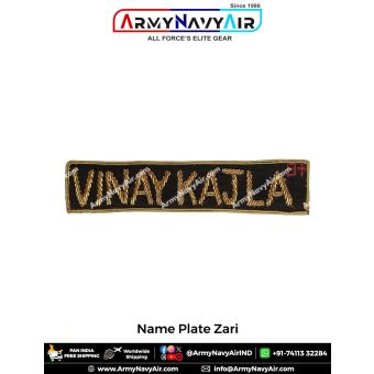 Customised , Design Your Own Fabric Digital Or Embroidery (Name Plate -Tab ) ArmyNavyAir.com