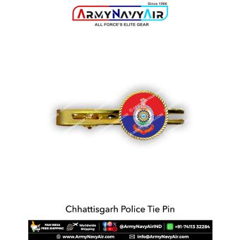 Chhattisgarh Police Tie Pin : ArmyNavyAir.com