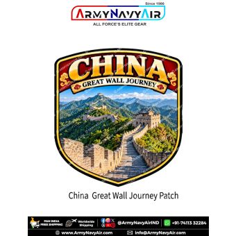 Great Wall of China Journey Travel Souvenir Patch