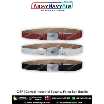 CISF Leather Belt : ArmyNavyAir.com