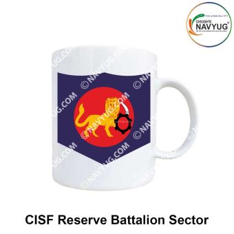 CISF Mugs |Central Industrial Security Force Souvenir Gifts-Reserve BN