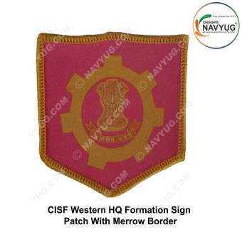 CISF Western Zone Formation Div Sign : ArmyNavyAir.com
