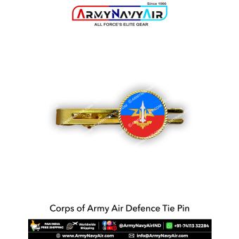 Indian Army Air Defence Tie Pin : ArmyNavyAir.com