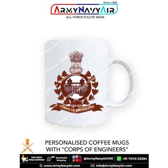 Personalised Coffee Mugs With Engineers Logo