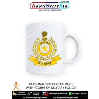 Personalised Coffee Mugs With CMP Corps of Military Police