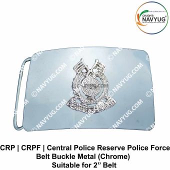 CRP Central Reserve Police Forces Belt Buckle : ArmyNavyAir.com