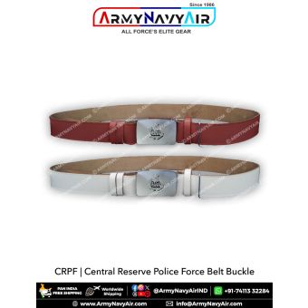 CRPF Leather Belt GO's : ArmyNavyAir.com