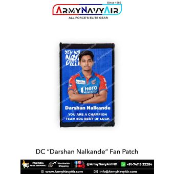 DC Darshan Nalkande Fan Patch - Must Have For True Fans! : ArmyNavyAir.com