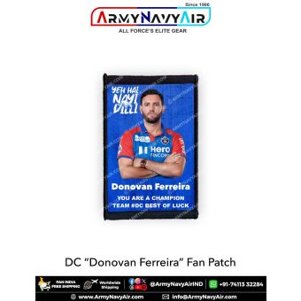 DC Donovan Ferreira Fan Patch - Must Have For True Fans! : ArmyNavyAir.com