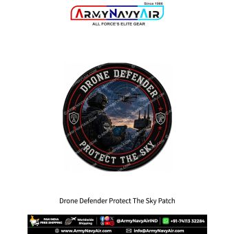 Drone Defender Protect The Sky Patch