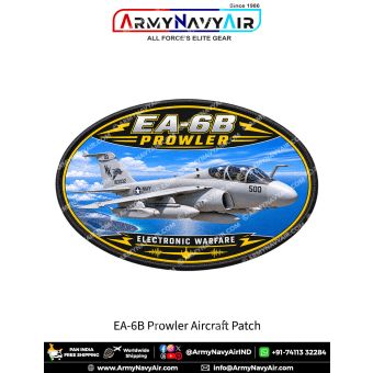 EA-6B Prowler Electronic Warfare Aircraft Patch