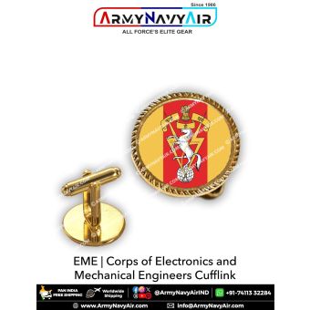 Indian Army EME Cufflinks : ArmyNavyAir.com