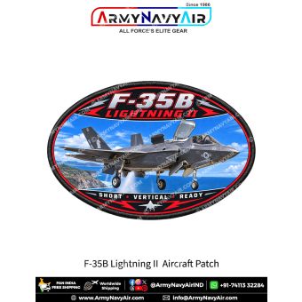 F-35B Lightning II STOVL Stealth Fighter Aircraft Patch
