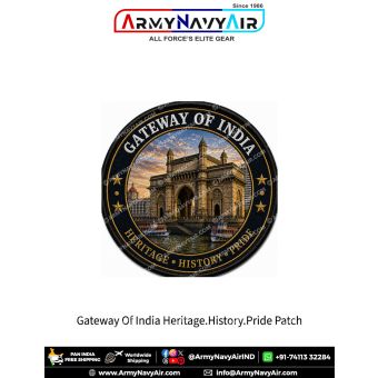 Gateway Of India Heritage History Pride Patch